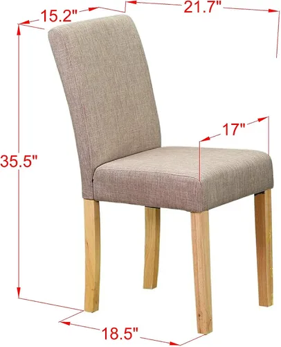 Miniatura 14 de East West Furniture DLAB5-BLK-61 - Juego de mesa de cocina de 5 piezas para 4 personas, incluye una mesa de comedor redonda con gotas y 4 sillas
