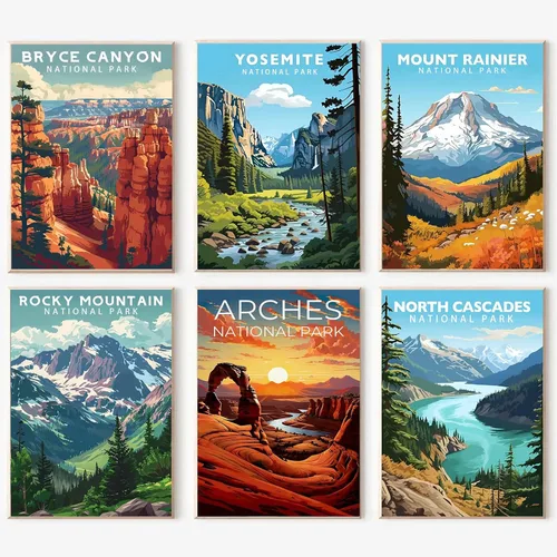 Miniatura 11 de AOSGEDY Paquete de 4 pinturas por números para adultos y niños principiantes, pintura acrílica DIY de paisaje-playa, kit de pintura por números