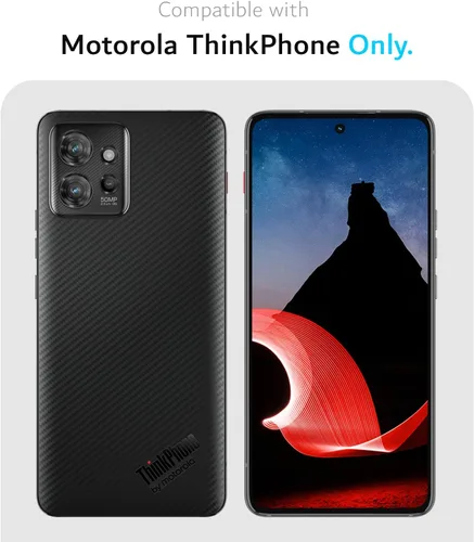 Miniatura 2 de TUDIA DualShield Grip - Funda protectora diseñada para Motorola ThinkPhone (2023), [MergeGrip] de doble capa a prueba de golpes, delgada, de grado
