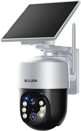 Miniatura 11 de SOLIOM Cámaras de seguridad inalámbricas para exteriores, 4K Ultra HD para día y noche, sin suscripción, radar integrado, cámaras alimentadas por