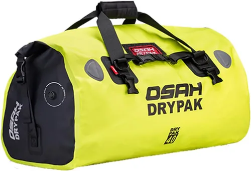 Miniatura 21 de Bolsa de lona impermeable y maleta - Bolsa seca para motocicleta, bolsas de sillín con cierre enrollable, gran espacio de almacenamiento, para Negro