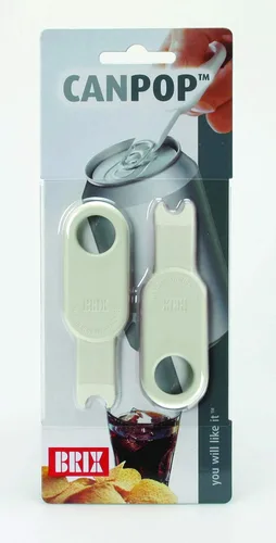 Miniatura 5 de Brix CanPop abrelatas para bebidas, juego de 2, Multicolor
