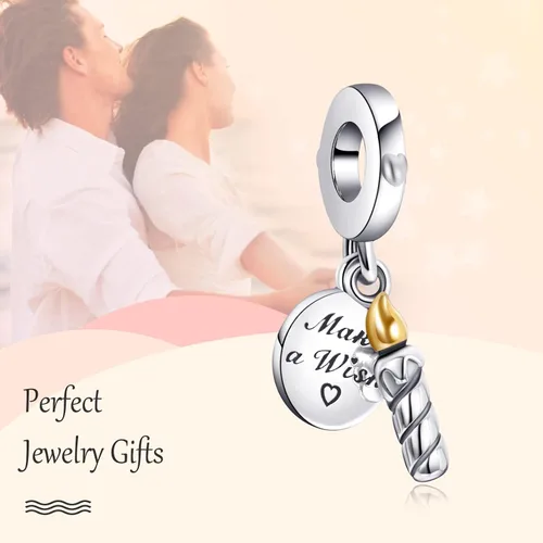 Miniatura 3 de Annmors Dijes de joyería de animales para mujer, plata de ley 925, colgante con circonita cúbica, cuentas de joyería, regalos de bricolaje
