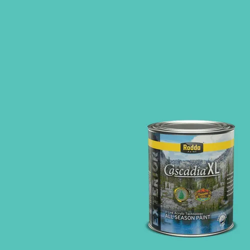 Miniatura 128 de Rodda Paint CASCADIA ZERO - Pintura e imprimación semibrillante para interiores en uno, cuarto de galón, madera de haya beechwood