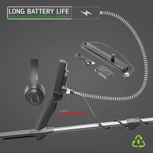 Miniatura 8 de Nokta The Legend PRO Pack Detector de Metales Detector de Metales + Excavadora