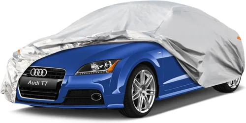 Miniatura 51 de Kayme - Cubierta completa impermeable de 6 capas para automóvil, apta para todo clima, protección para exteriores contra lluvia, rayos ultravioleta