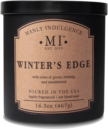 Miniatura 56 de Manly Indulgence Last Call - Velas perfumadas para hombres, 2 mechas, 16.5 onzas, cera de mezcla de soja premium, 60 horas de combustión, velas