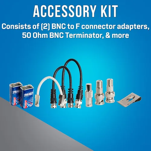 Miniatura 6 de Jonard Tools TETP-901 Kit de sonda y tono de probador de cables coaxiales y de red + con clips ABN
