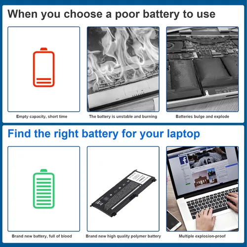Miniatura 9 de Fancy Buying 74Wh 0GFJ6 357F9 - Batería para portátil Dell 15 7000 7559 7567 7566 7759 7557 5577 INS15PD Series P57F P57F003 P65F P65F001 71JF4 0