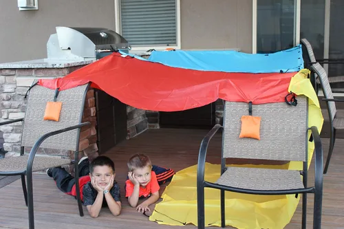 Miniatura 2 de Manta para fuerte, kit para niños