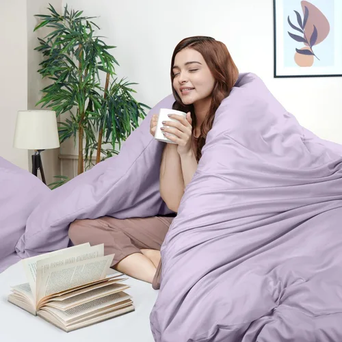 Miniatura 3 de Utopia Bedding Funda de edredón tamaño Queen – 1 funda de edredón con 2 fundas de almohada – Funda de edredón de 3 piezas con cierre de cremallera