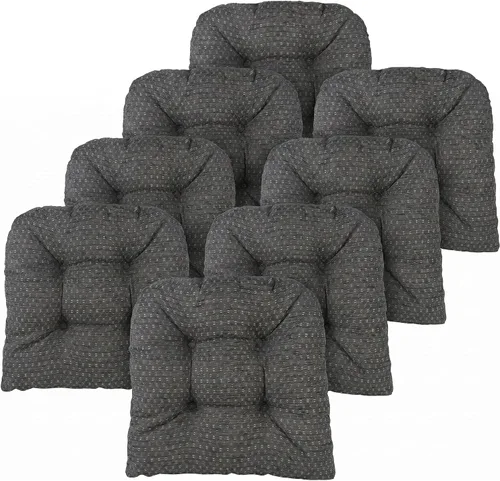 Miniatura 66 de Klear Vu Gripper Overstuffed - Cojines universales antideslizantes para silla de comedor para decoración de cocina o uso de oficina, almohadilla