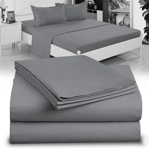 Miniatura 55 de Juego de Sábanas Twin - Sábanas de Cama Twin de Microfibra Ultra-Suave 1800 - Doble Cepillado - Bolsillos Profundos - Ajuste Fácil - Sin Arrugas