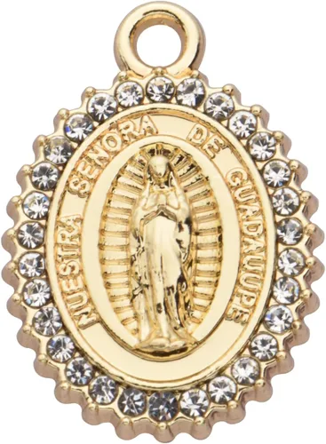 Miniatura 45 de Paquete de 20 dijes de diamantes de imitación chapados en oro, accesorios de cristal para collares, pulseras, joyería, manualidades, bricolaje