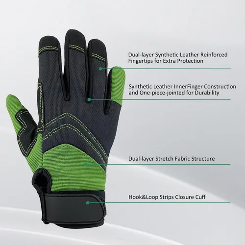 Miniatura 2 de Guantes de jardinería para hombres y mujeres, a prueba de espinas y resistentes a pinchazos, guantes de trabajo de seguridad y jardinería, regalos