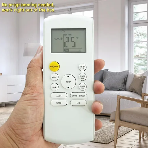 Miniatura 3 de Mando a distancia de repuesto compatible con Midea MRCOOL FRIMEC Klimaire aire acondicionado RG57B1/BGE RG57B2/BGE RG57B/BGE RG57/BGE RG57A/BGE