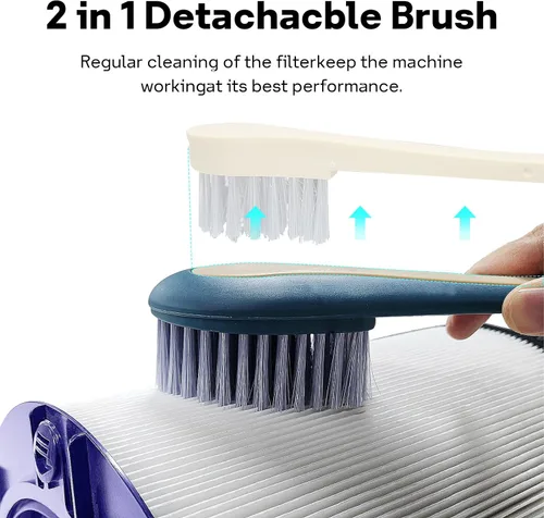 Miniatura 8 de Leemone Filtro de carbono HEPA 2 en 1 para Dyson PH01 HP06 TP06 HP07 TP07 HP09 TP09 TP10 HP10 Puri-fier de aire de vidrio combinado de 360°, 1