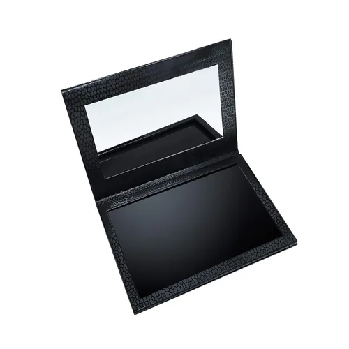 Miniatura 6 de Allwon Paleta magnética Paleta de maquillaje vacía con espejo para sombra de ojos, lápiz labial, rubor en polvo (negro)