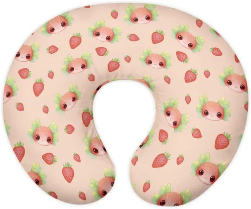 Miniatura 29 de American Flag Floral Nursing Pillow for Breastfeeding, Soft and Supportive Breastfeeding Pillow for Mom and Baby, Feeding Pillow with Removable