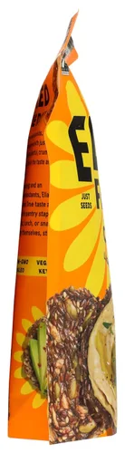 Miniatura 4 de ELLA'S FLATS® Comino todas las semillas saladas patatas fritas – Todo natural, sin gluten, buena fuente de proteínas, alto en fibra, vegano y apto