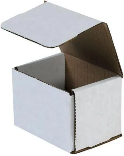 Miniatura 19 de Secure Seal Cajas de envío – Sobres de 5 x 5 x 3 pulgadas – Embalaje de cartón corrugado plegable blanco para correo, mudanza, almacenamiento
