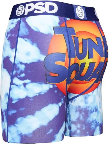 Miniatura 3 de PSD Men's Space Jam Print Boxer Briefs - 7 Inch Inseam Breathable, Supportive Men's Underwear with Moisture-Wicking Fabric