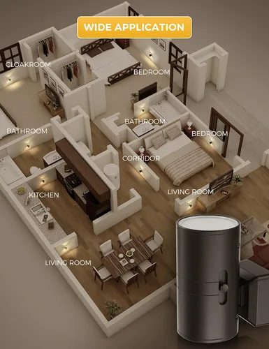 Miniatura 7 de L LOHAS LED Luz nocturna enchufable, paquete de 4, luces nocturnas regulables enchufables a la pared, luz nocturna con sensor de luz, blanco suave