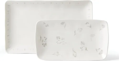 Miniatura 10 de Lenox 894223 Oyster Bay - Vajilla de 12 piezas, servicio para 4, color blanco