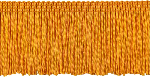 Miniatura 26 de Trims By The Yard Borde de flecos de cadena de 2 pulgadas, borde decorativo de flecos de poliéster, flecos versátiles para disfraces, uniformes