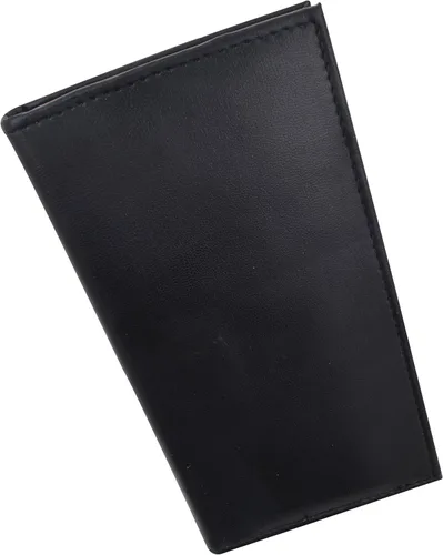 Miniatura 6 de Fundas básicas de piel sintética para chequera COLORES, Negro -, Classic