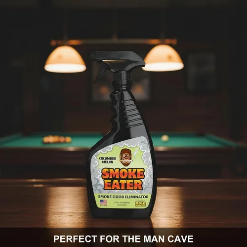 Miniatura 9 de Smoke Eater – Elimina el olor a humo en el nivel molecular – Elimina cigarrillos, cigarrillos o ollas de humo en la ropa, en coches, barcos, casas