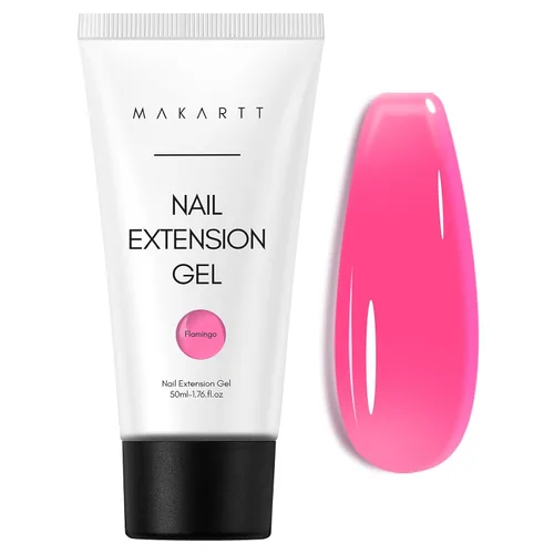 Miniatura 21 de Makartt-Gel de uñas de polietileno: constructor de 1.7 oz (50 ml) para uñas de aspecto natural, fortalecedor, moldeo 3D para arte de uñas