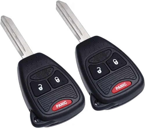 Miniatura 6 de SUPALAND Llavero de repuesto para Dodge Ram 1500 2500 3500 2006 2007 2008 Dakota Magnum Durango Nitro Charger Avenger Caliber Jeep Wrangler Patriot