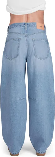 Miniatura 4 de Jeans Vaqueros de Barril Holgados para Mujer, de Pierna Ancha, de Tiro Medio, Denim Premium