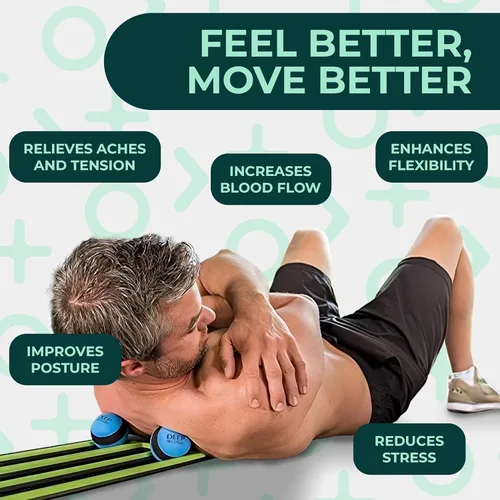Miniatura 4 de Deep Recovery Body Track (16 pulgadas) Punto de gatillo, masaje de tejido profundo y herramienta de terapia deportiva (bolas se venden por separado)