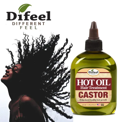 Miniatura 6 de Difeel Tratamiento de aceite caliente de ricino 7.1 oz.