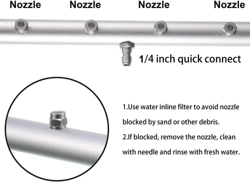 Miniatura 4 de RIDGE WASHER Lavadora a presión para limpieza del chasis, Lavadora a presión de 16 pulgadas para chasis, Lavadora a presión debajo del auto