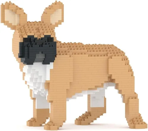 Miniatura 9 de JEKCA Bulldog francés 03S-M03 Bloques de construcción de plástico para perros Edad 14+