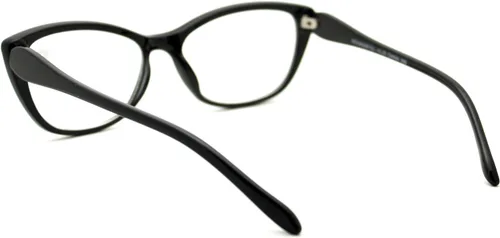 Miniatura 3 de PASTL Gafas de lente transparente con lente de lectura bifocal para mujer, Cateye rectangular