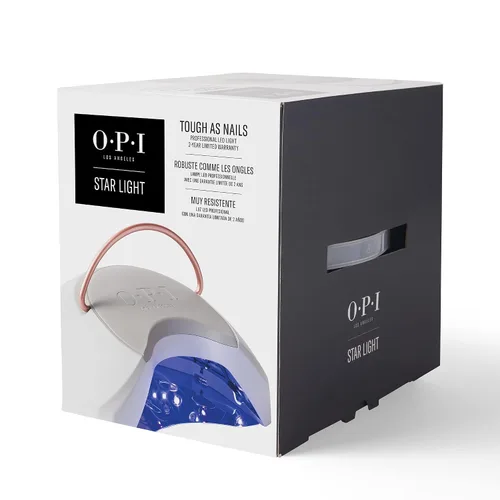 Miniatura 12 de OPI Lámpara de gel Star Light 3.0 Lámpara LED prémium para uñas de gel Resistente a caídas Curado uniforme Con placa de mano y cable