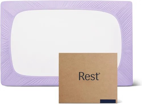 Miniatura 31 de REST® Evercool®+ Sábana bajera ajustable, tamaño King, azul claro, 15 pulgadas de profundidad (hasta 18 pulgadas), ropa de cama transpirable