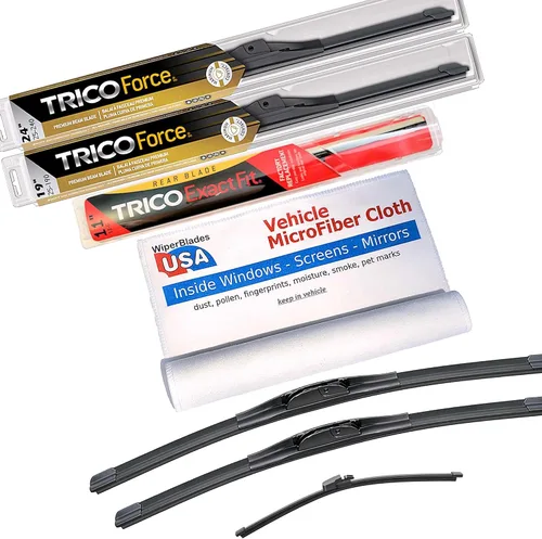 Miniatura 17 de Limpiaparabrisas Performance Beam compatibles con Honda Prelude 1979 (juego de 2) limpiaparabrisas