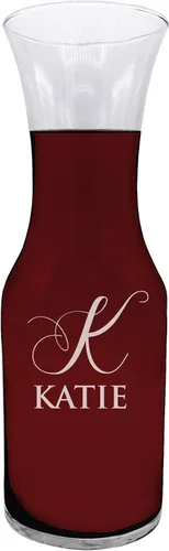 Miniatura 7 de My Personal Memories Jarra de vino personalizada (jarra pequeña con capacidad para 21.5 onzas)
