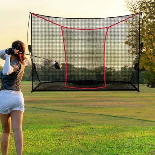 Miniatura 6 de Simgoing Accesorio extensor de red de golf para práctica de golf para 7 o 10 pies, redes de golf, béisbol, sóftbol, alto impacto, astillado