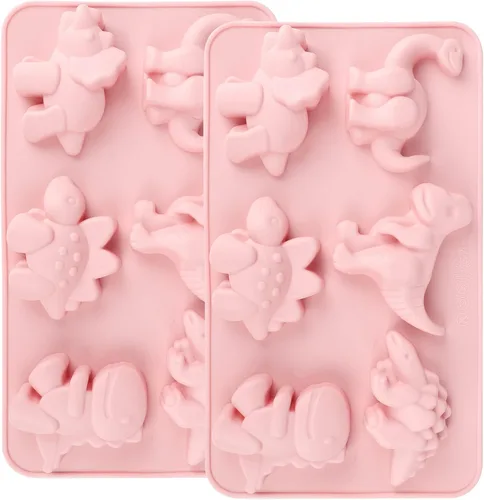 Miniatura 12 de Beasea Moldes de jabón de animales, paquete de 2 alfombrillas grandes de silicona 3D para pastel de chocolate, dulces, galletas, hacer arcilla