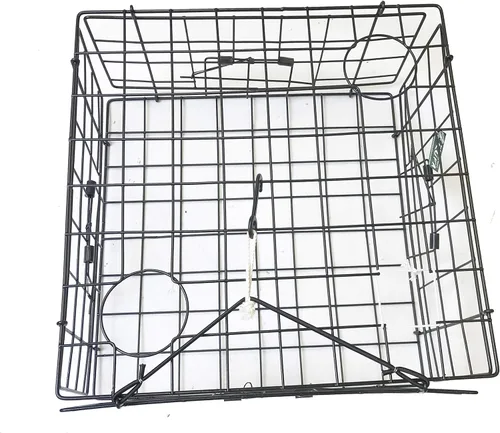 Miniatura 3 de Paquete de 2 trampas para cangrejos con revestimiento de vinilo KUFA y kit de accesorios que incluye cuerda de 100 pies, calibrador, arnés, bolsa