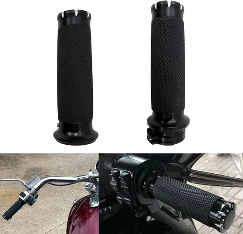 Miniatura 6 de 1 par de empuñaduras de motocicleta de 1 pulgada para Suzuki Marauder 800 VZ800 2001-2004