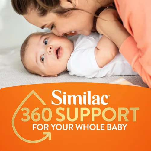 Miniatura 6 de Similac 360 Total Care - Fórmula infantil sensible para irritabilidad y gases debido a la sensibilidad a la lactosa, contiene 5 prebióticos HMO