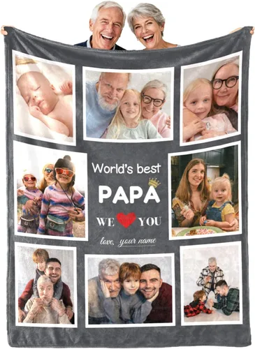 Miniatura 38 de Regalos para hija, mantas personalizadas con fotos, mejor manta para hija, manta personalizada con foto de niños, mantas personalizadas con collage