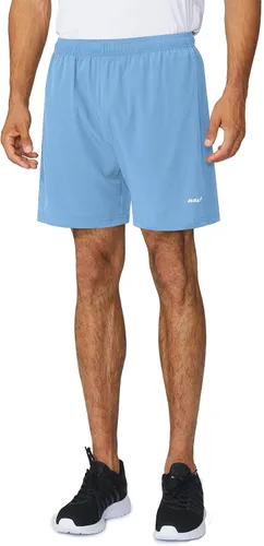 Miniatura 4 de baleaf Pantalones cortos deportivos de running y entrenamiento de 5 pulgadas para hombre, ligeros con bolsillo con cremallera